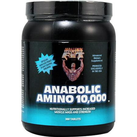 Healthy N Fit Anabolic Amino 10,000 Tablets, 360