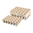 thumbnail image 4 of Terraxo Seedling Starter Trays Nursery Cup Biodegradable Reusable Planting Container for 24 grids, 4 of 8