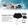thumbnail image 4 of 8 Uds Conjunto de Sombreros de Pantalones Cortos de Natación para Hombres Pantalones Cortos de Playa para Hombres Gafas Bolsa Impermeable para Teléfono Kit de Tapones para ANGGREK Otros, 4 of 8