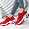 thumbnail image 6 of Women's Walking Shoes Sock Sneakers - Mesh Air Cushion Lady Girls Modern Jazz Dance Easy Shoes Platform Loafers, 6 of 6