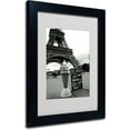 thumbnail image 1 of Trademark Fine Art 'Eiffel Tower Ice Cream Cone' Matted Framed Art by Kathy Yates, 1 of 2