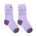 thumbnail image 5 of Odd Sox Kander, Feel So Basix Women Crew Length Socks, Fun Cute Styles & Sayings, 5 of 6