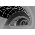 thumbnail image 2 of Niezen, Jan 32x23 White Modern Wood Framed Museum Art Print Titled - Antwerp-Stairs, 2 of 4