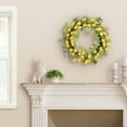 thumbnail image 3 of 30" Artificial Tulip Floral Spring Wreath with Green Leaves, 3 of 5