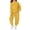 Yellow, variant on CPNG Toddler Teens Kids Girls Boys Sweatsuit 2 Piece Set Solid Color Sweatsuits Pullover Sweatshirts and Jogger Sweatpants Sweat Set(Mint Green,18-24 Months)