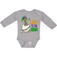 thumbnail image 3 of Inktastic New to the Krewe Mardi Gras Baby Alligator Boys or Girls Long Sleeve Baby Bodysuit, 3 of 5