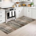 thumbnail image 2 of Washable Runner Rug 2x6 ft Non Slip Soft Low Profile Microfiber Modern Abstract Runner for Entryway, Kitchen, Hallway, Laundry, Bedroom, 2 of 6