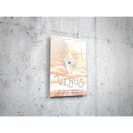 Epic Graffiti Visions of the Future: Venus Acrylic Wall Art, 20" x 28"