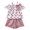 zsa3 baby girl spring outfits Pink, variant on KEXE Baby Clothes For Girls Baby Girl Clothes 12-18 Months Toddler Baby Girl Summer Clothes Short Sleeves T-Shirt Tee Tops Shorts Cute Outfits Set
