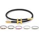 thumbnail image 1 of Adjustable H Rope Bracelet, Gold-plated Buckle Design Titanium Steel Wire Fashion Bridesmaid Bracelet Perfect Gift for Women Men Girls, 1 of 4