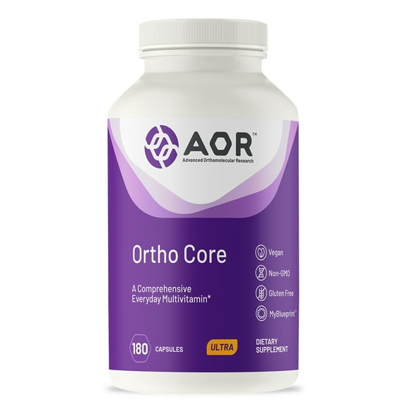 Advanced Orthomolecular Research AOR Ortho Core, 180 Capsules