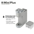 Keurig KMini Plus Single Serve KCup Pod Coffee Maker, Studio Gray
