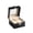 2 Slots Lock, variant on PU Leather Watch Box Practical Watches Display Case Jewelry Storage Organizer with Lock/Zipper for Women Men Gift Supplies