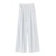 thumbnail image 4 of Pantalones anchos de lino para mujer: cintura alta, cordón, holgados e informales, tejido con protección solar, mezcla de viscosa y lino, tallas S-XXL., 4 of 4