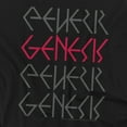 thumbnail image 2 of Genesis T-Shirt Logo Repeat Unisex Graphic Tee for Men & Women, 2 of 7