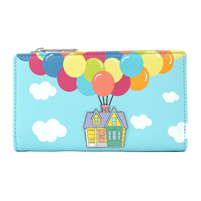 Cartera Loungefly Disney UP Balloon House de piel sintética