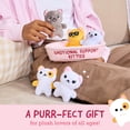 thumbnail image 2 of Animales de peluche y gatitos de apoyo emocional que se pueden identificar con una cesta, 2 of 5