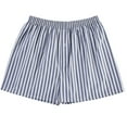 thumbnail image 3 of Men's Plus Size Boxer Shorts Elastic Waist Cotton Pajama Striped Pants Men's Underwear Loose and Comfortable Homewear, 3 of 3