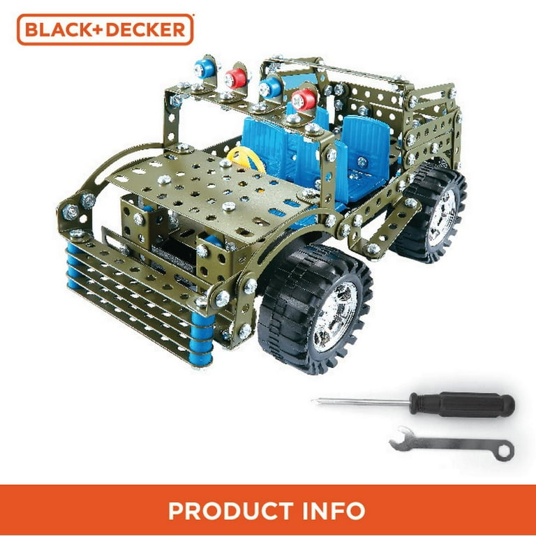 Black & Decker - Constructor - Ensemble 6 modèles en - 292 pièces