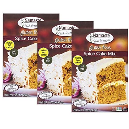Namaste Foods, Gluten Free Spice Cake Mix, 26-Ounce Bags (Pack of 3)