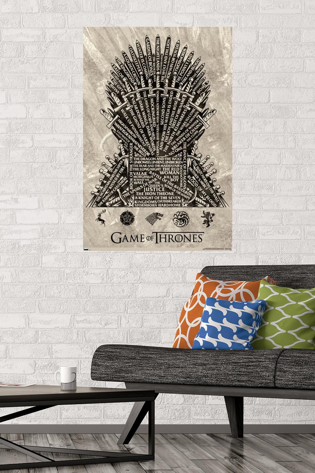 Poster Game of Thrones - Logo | Wall Art, Gifts & Merchandise 