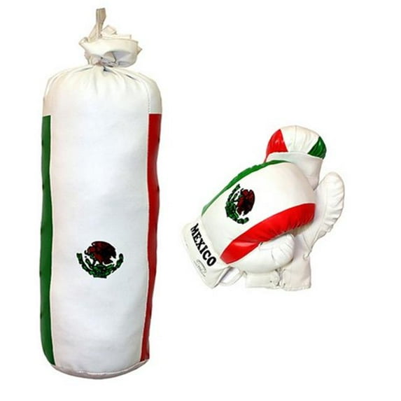 Mexico Mini Punching Bag Set, 8 oz