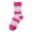 Black, variant on Women's Plush Heart Print Socks, Thermal Fuzzy Sleeping Socks for Home, Bed, and Cold Weather, Cozy House Socks, 1 Pair Pink
