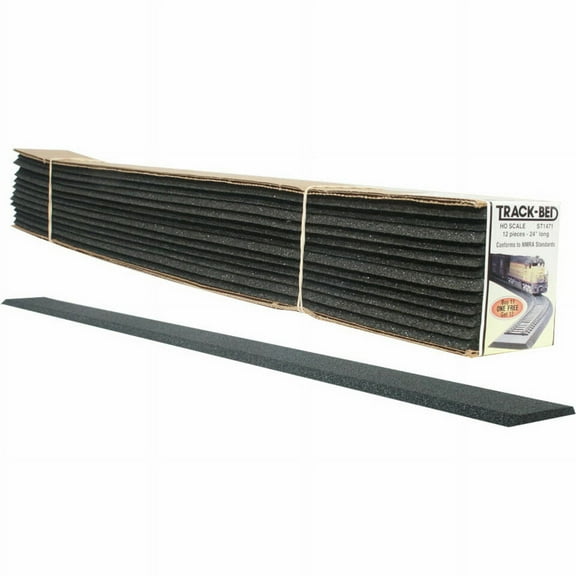 Woodland Scenics - Track-Bed 5mmx2' (12) O - ST1473