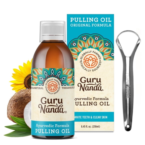 Enjuague bucal GuruNanda Original Oil Pulling para dientes y encías 250 ml