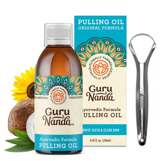Enjuague bucal GuruNanda Original Oil Pulling para dientes y encías 250 ml
