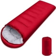thumbnail image 1 of CHUANK Sleeping Bag  Lightweight Spring/Summer Weather Sleep Bags for Kids Adults Girls Women  Microfiber Filled 15-25 Degree for Backpacking/Hiking/Camping/Mountaineering with Compressio, 1 of 8