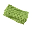 thumbnail image 2 of Bandeau d'Hiver pour Femmes Élasticité Confortable à Porter; Cache-Oreilles Chunky Chauds Style Simple Accessoires pour Cheveux pour Femmes Vert Armée, 2 of 6