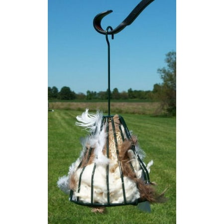 Songbird Essentials SEWF91010 Birdie Bell with nesting Material