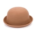 thumbnail image 1 of Sombrero bombín rizado de jazz para madre e hija, estilo femenino, de lana, para primavera y otoño, para parejas, Marubeni, 1 of 5