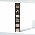 thumbnail image 4 of Furinno CUBICLE 6-Tier Closet Organizer Open Shelf Storage Amber Pine, 4 of 6