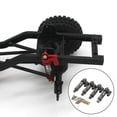 thumbnail image 3 of lionlar 4 Pieces 46mm Shock Absorber, 1:18 Adjustable Threaded Upgrades Parts Damper for Titanium, 3 of 8