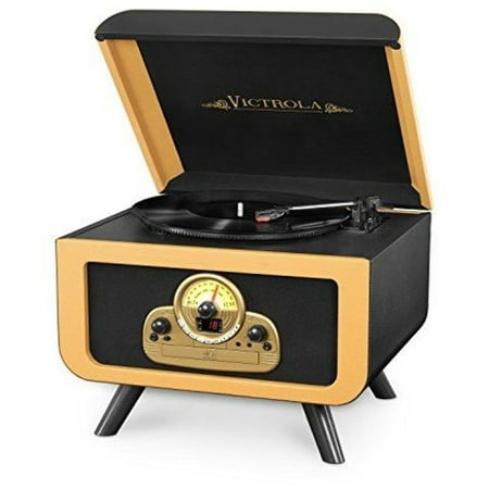 Victrola Tabletop Nostalgic Bluetooth Wooden Turntable Entertainment Victrola Tabletop Nostalgic Bluetooth Wooden Turntable Entertainment Center