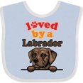 thumbnail image 3 of Inktastic Labrador Retriever Dog Boys or Girls Baby Bib, 3 of 4