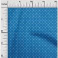 thumbnail image 2 of oneOone Viscose Chiffon Medium Blue Fabric Asian Block Floral Sewing Craft Projects Fabric Prints By Yard 42 Inch Wide, 2 of 4