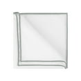 thumbnail image 4 of INSPIRE CHIC Men's Pocket Square Cotton Handkerchiefs for Suits Jacket Silver Gray One Size, 4 of 4