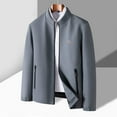 thumbnail image 2 of Men's Autumn Business Casual Stand Collar Jacket, 2 of 5
