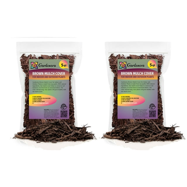 ⭐ Gardenera Brown Mulch Sustainable and Environmentally Friendly