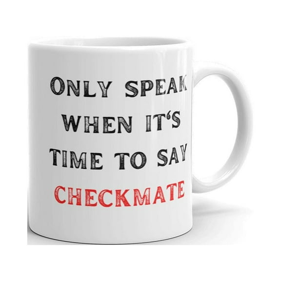 Chess | Only Speak Coffee mug