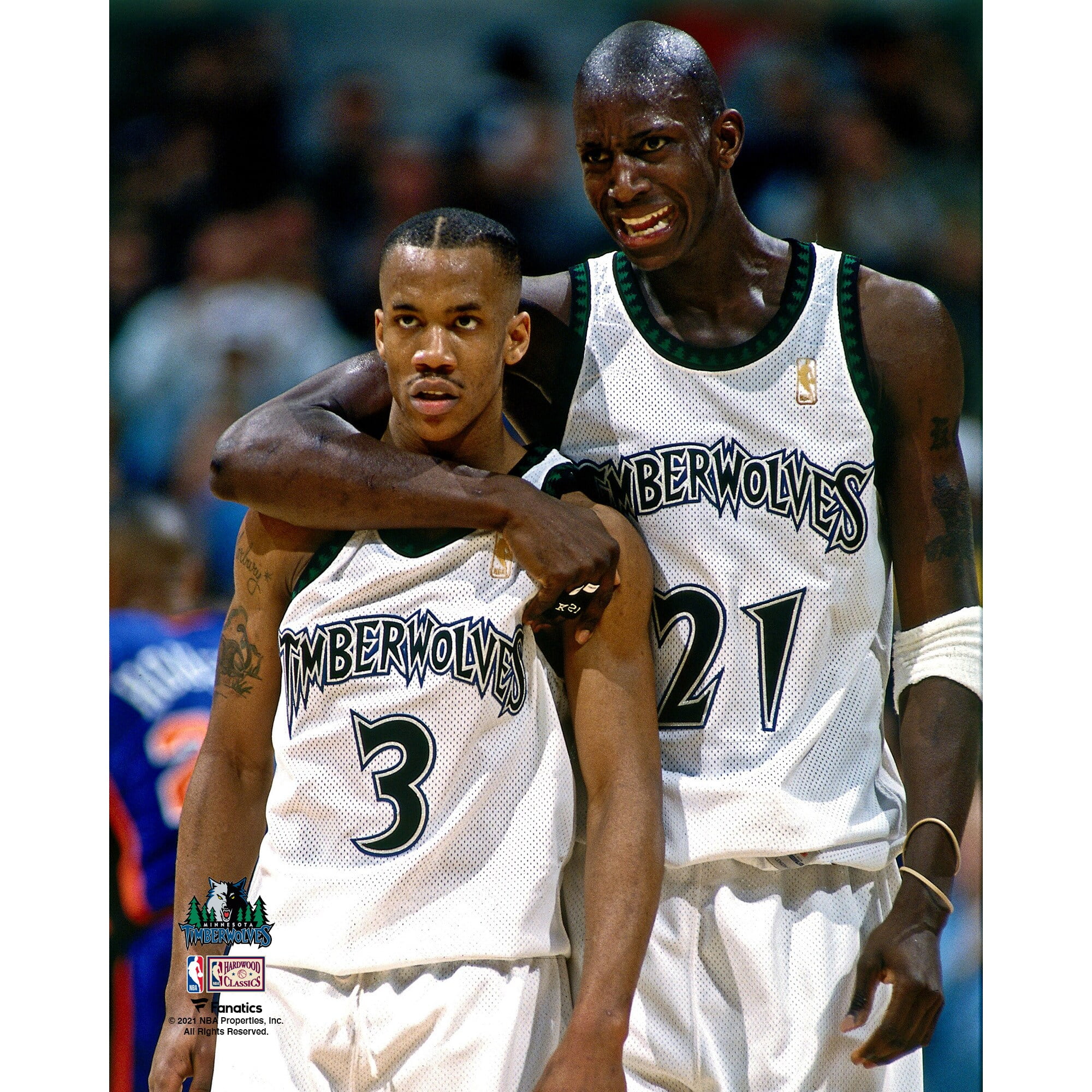 Kevin & Stephon Marbury Minnesota Timberwolves Unsigned