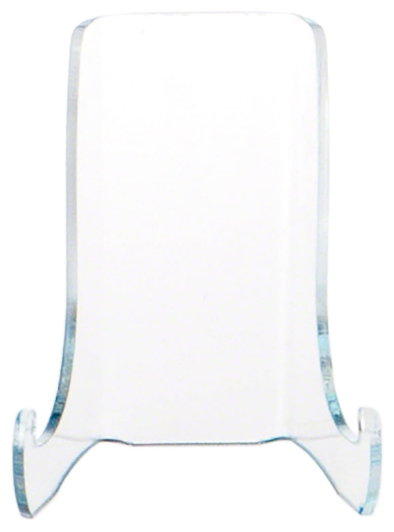 Acrylic Ledge Plymor Clear Acrylic 60-Degree Angle Easel With Deep Support Ledges, 9... Easley Stand For Picture