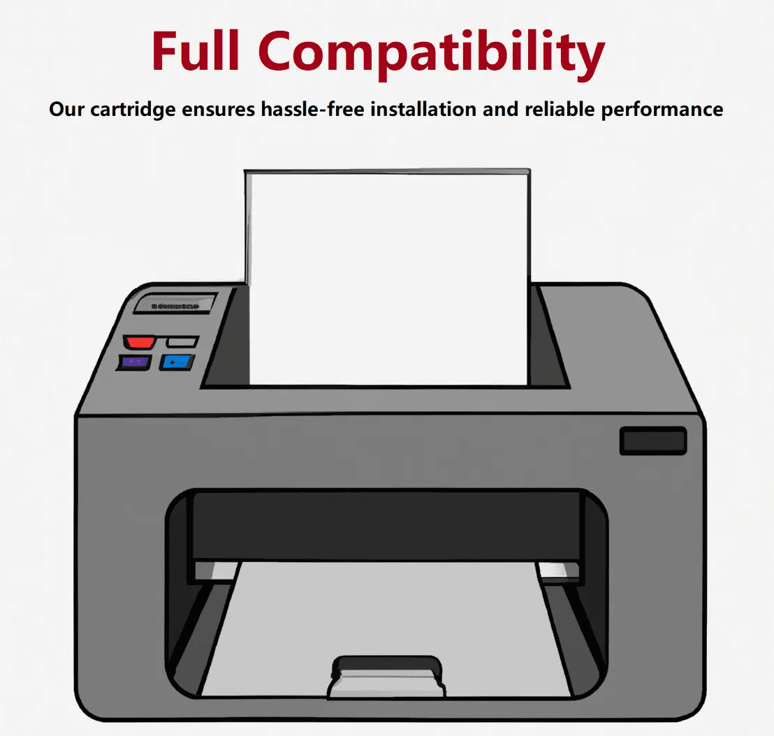 Compatible 923e 923 XL Black Ink Cartridge Replacement for 8125 8130 8138 8139 Series Printer