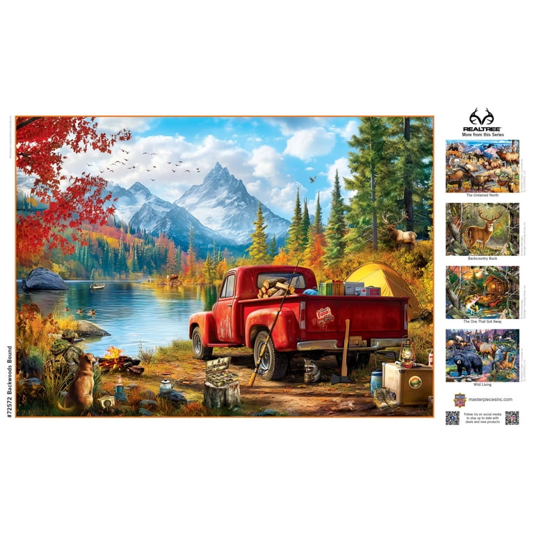 MasterPieces Backwoods Bound 1000-Piece Puzzle photo 5