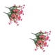 thumbnail image 3 of Flores artificiales Injueey plástico resistentes a los rayos UV ramo imitación crisantemo salvaje, 3 of 6