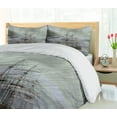 thumbnail image 5 of Ambesonne Old Duvet Cover Sets, Ocean in Wave Rainy Storm, 2-Queen, Grey Slate Blue Umber, 5 of 7
