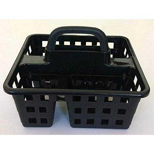 Plastic Caddies with Handle Shower Caddy Basket Cleaning Utility Carry